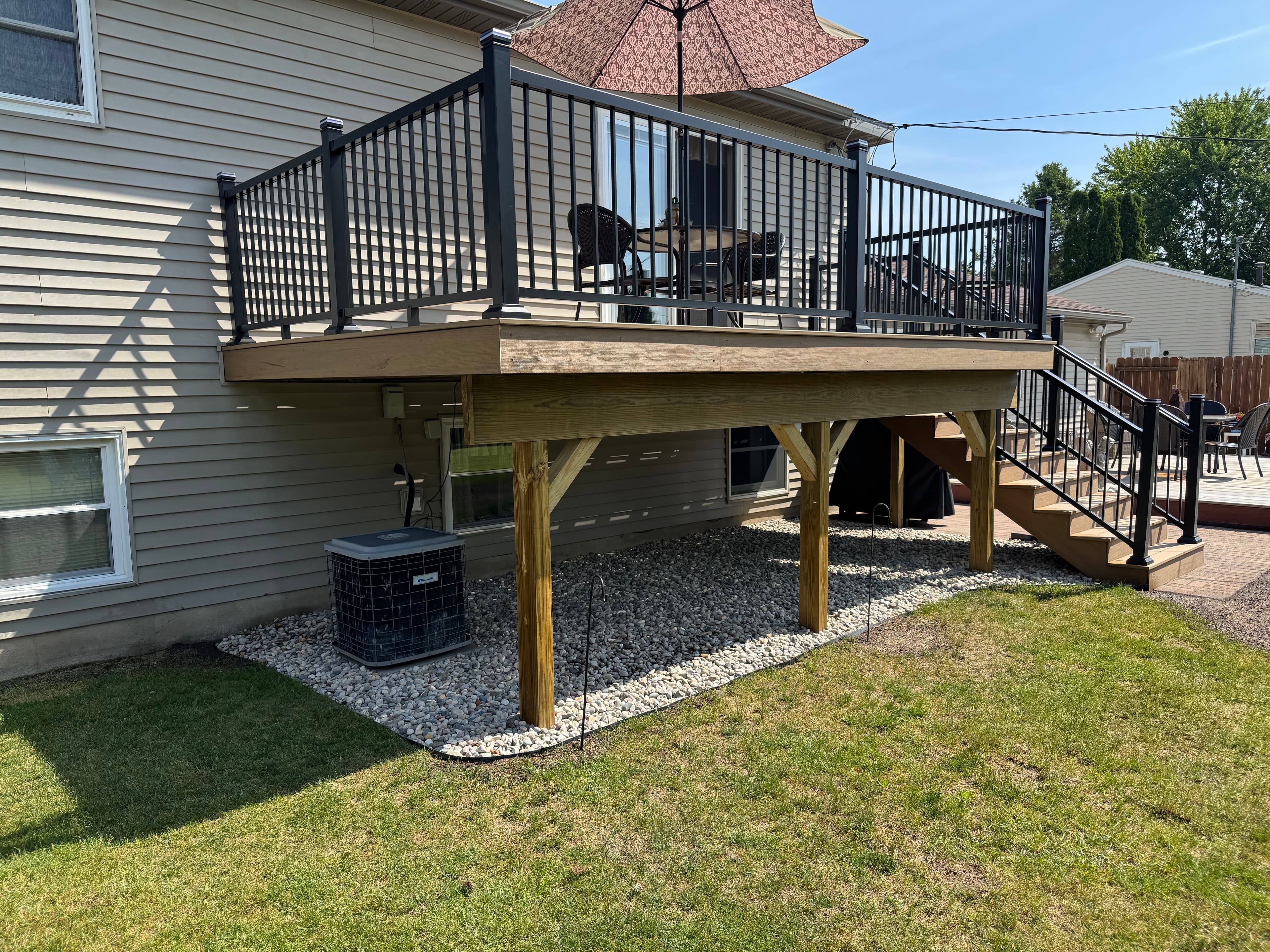 Project Under-Deck Weed and Drainage Fix That Actually Lasts image