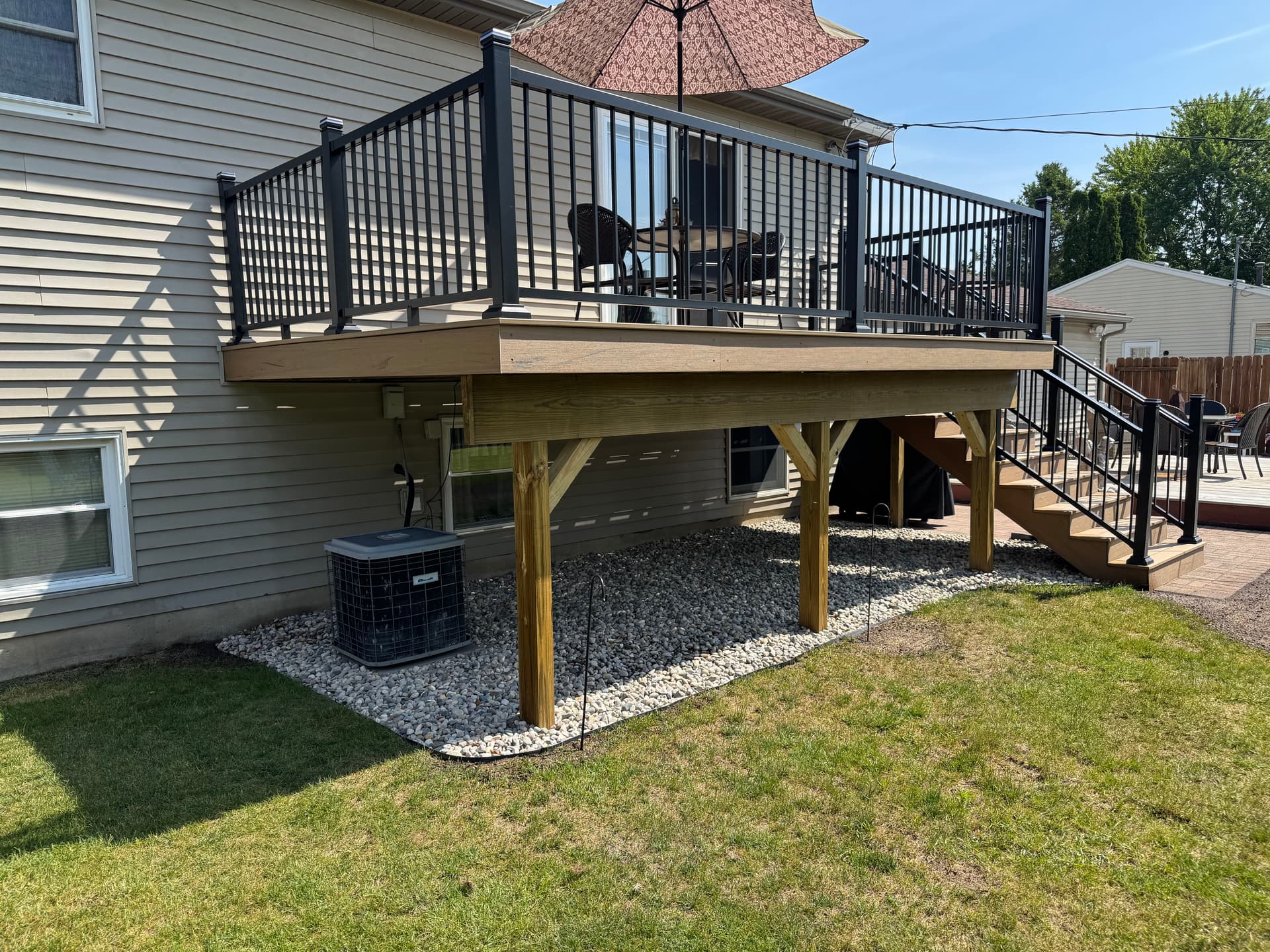 Under-Deck Weed and Drainage Fix That Actually Lasts image