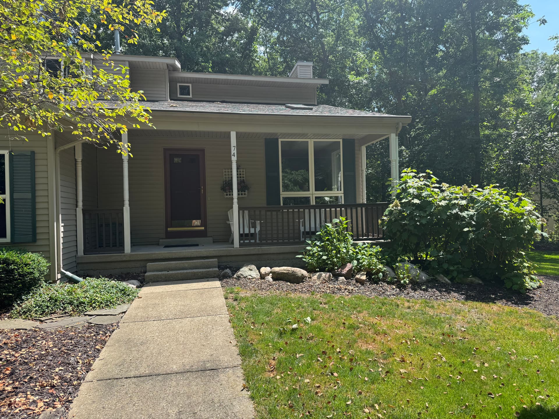 Front Entry Landscaping Tearout and Replant Done Right image